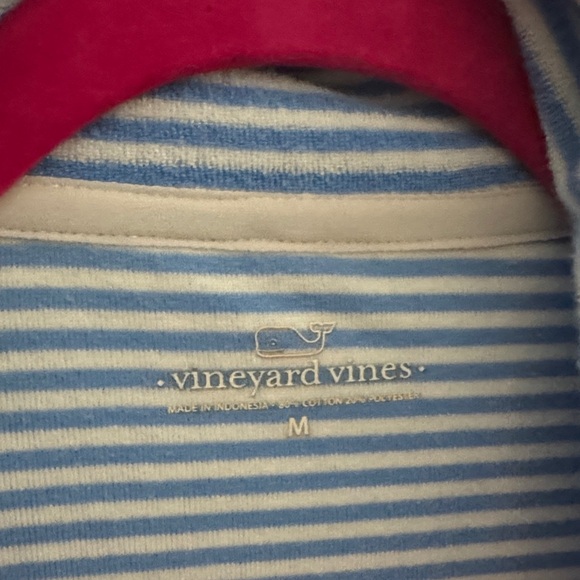 Vineyard Vines Blue and White Striped Shirt - Picture 2 of 4